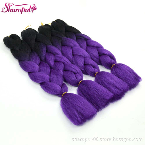 Hot selling High Quality and  reasonable price jumbo braid synthetic hair for crochet braids hair extensions vendor